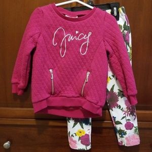 Juicy Couture Girls 4T Outfit